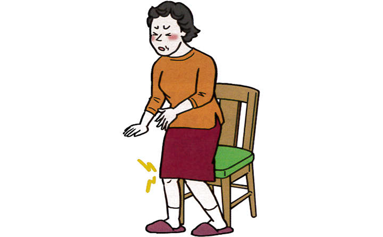 変形性膝関節症初期イメージ